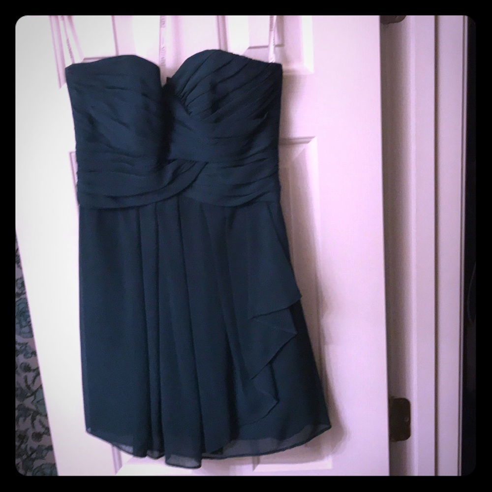 David’s bridal Juniper chiffon dress
